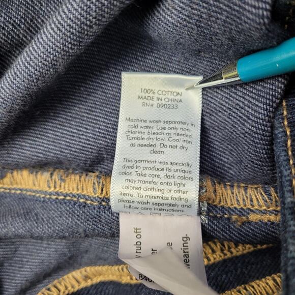 Pacsun Joplin High Waisted Dark Wash Tulip Skirt size 23 - Picture 5 of 6